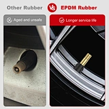 TR600HP High Pressure Brass Stem EPDM Rubber Snap-in Tire Valves